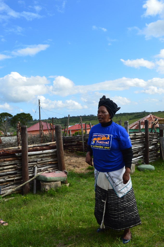 An elder explains the importance of rituals to honor ancestors such as slaughtering goats 2015